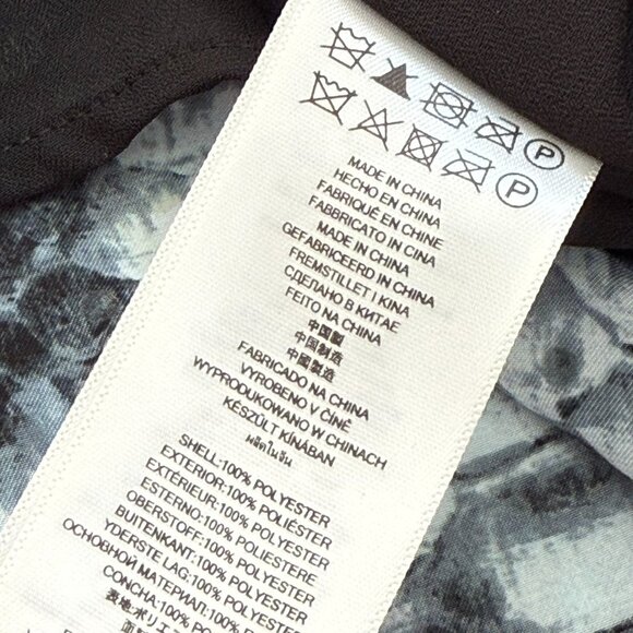 / MICHAEL Michael Kors Snake Skin Print Studded Shift Dress Porcelain Blue XS - Picture 5 of 7